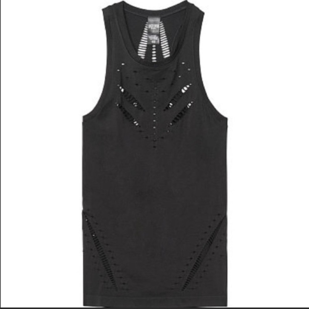 Victoria’s Secret sports seamless cut out tank